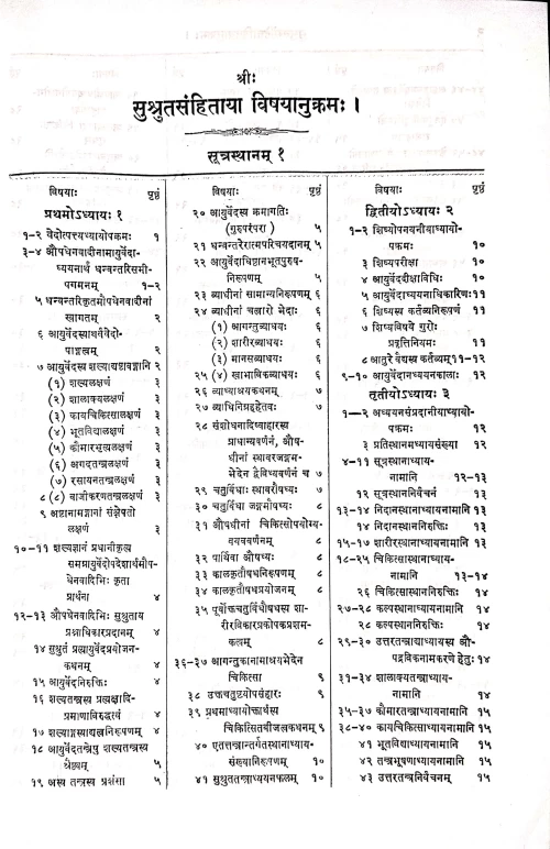Sushruta Samhita ( KAS 51)